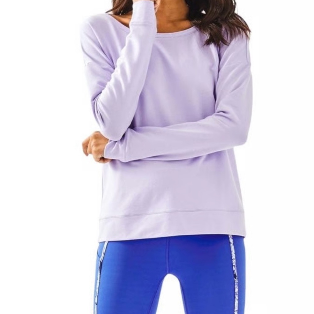 Lilly Pulitzer Lavender Long Sleeve Top